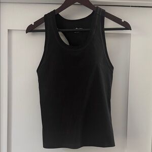 Tory Sport Black Tank Top Large